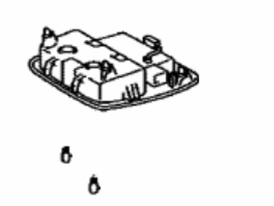 2018 Toyota Corolla Dome Light - 81260-68010-A1