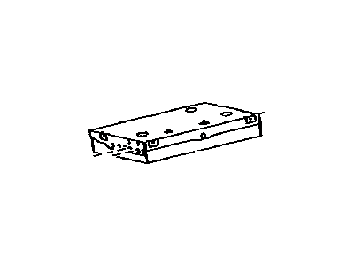 Toyota 86180-35060 Tuner Assembly, Stereo C