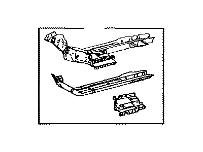 Toyota 57108-02905 Member Sub-Assembly, Front Side