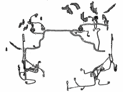 Toyota 82115-0ZU80 Wire, Engine Room Main