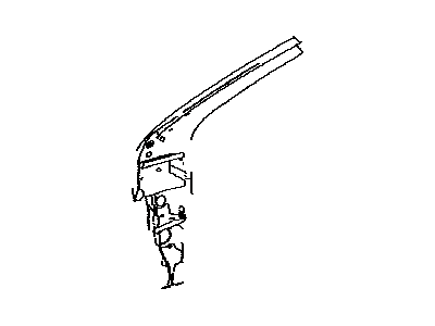 Toyota 61108-02192 Reinforcement Sub-As