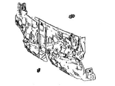 Toyota 55210-02430 INSULATOR Assembly, Dash