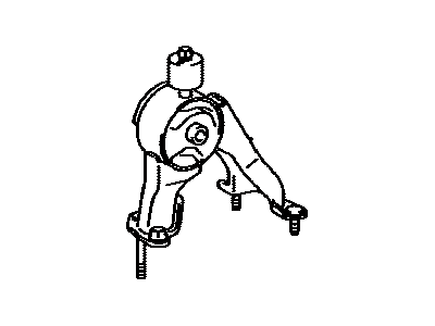 Toyota 12371-0T270 INSULATOR, Engine Mounting