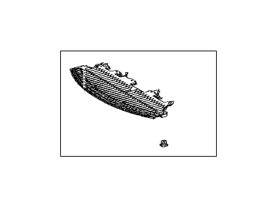 Toyota 52618-02130 ABSORBER, Front Bumper