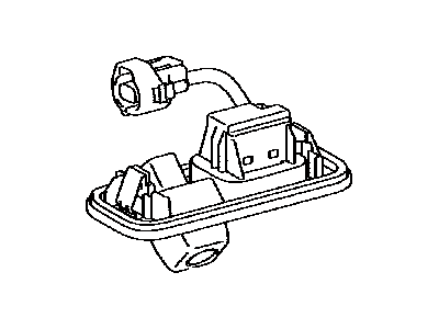 Toyota 867A0-02040 Camera Assembly, TELEVIS