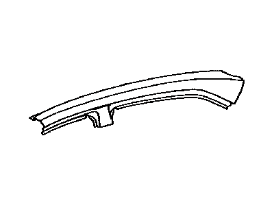 Toyota 61214-02100 Rail, Roof Side, Outer