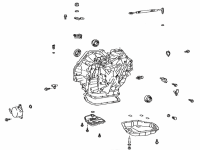 Toyota 30400-12220 TRANSAXLE Assembly, Cont