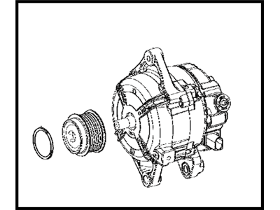 Toyota 27060-0T230 Alternator Assembly W/Regulator