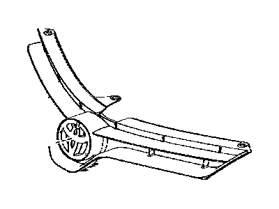 Toyota 53111-02E60 Radiator Grille