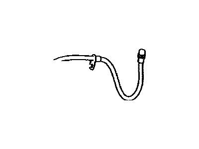 Toyota 90947-A2075 Hose, Flexible