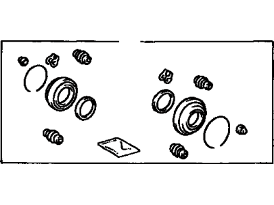 Toyota 04479-47020 Cylinder Kit, Disc Brake, Front
