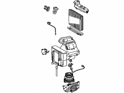 Toyota 87030-52560 Blower Assy, Air Conditioner
