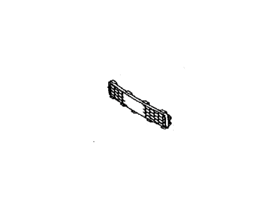 Toyota 53112-52100 Lower Radiator Grille No.1