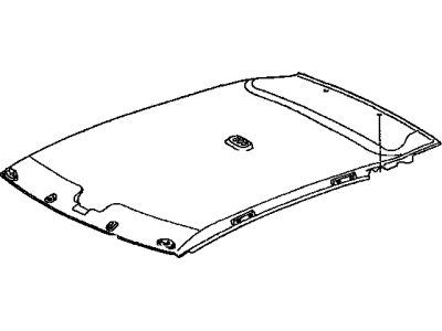 Toyota 63310-52791-B1 Headlining Assy, Roof