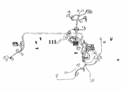 Toyota 82111-52J60 Wire, Engine Room Main