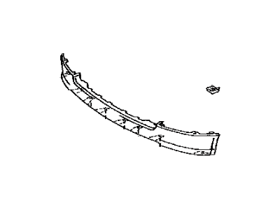 Toyota 76851-52060-A0 Front Spoiler