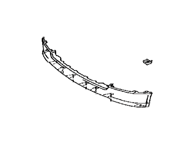 Toyota 76851-52060-E0 Front Spoiler