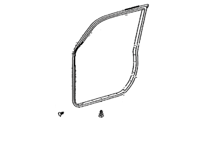 2004 Scion xB Door Seal - 67861-52041