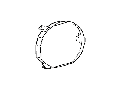 Toyota 83852-5C760 Glass, Combination Meter