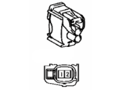 Toyota 90980-11875 Housing, Connector F