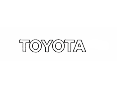 Toyota 90118-WA449 Label