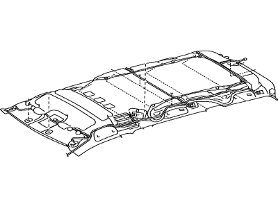 Toyota 63310-08945-E0 HEADLINING Assembly, Roof