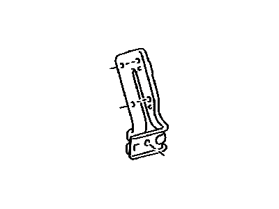 Toyota 86212-08030 Bracket, Radio RECEI