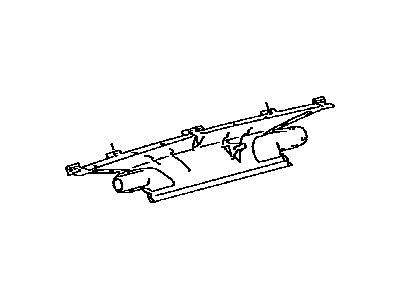 Toyota 55950-08030 Nozzle Assembly, DEFROST