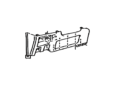 Toyota 55432-08020-E0 Panel, Instrument Panel