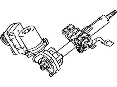 2016 Toyota Sienna Steering Column - 45250-08060