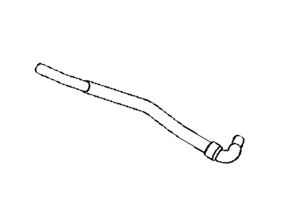 2016 Toyota Sienna Crankcase Breather Hose - 12262-0P080