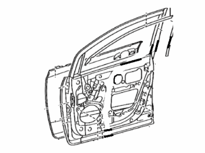 Toyota 67002-08040 Panel Sub-Assembly, Front D