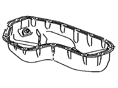 2018 Toyota Camry Oil Pan - 12102-F0010