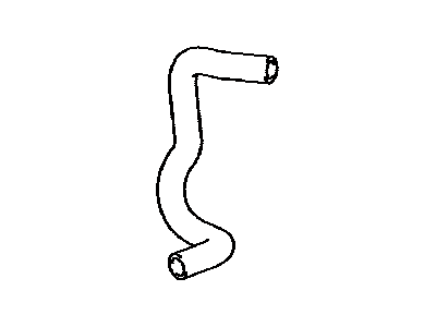 Toyota 16572-0P240 Hose, Radiator, NO.2