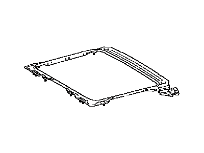 Toyota 63106-08020 Reinforcement Sub-Assy, Roof Panel