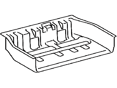 Toyota 58540-08022-B0 Carpet Assembly, Floor