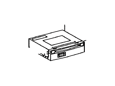 Toyota 86270-45030 Disc Player Assembly