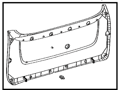 Toyota 67750-08030-E0 Board Assembly, Back Door