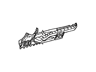 Toyota 61401-AE900 Rail Sub-Assembly Lower Outer, RH