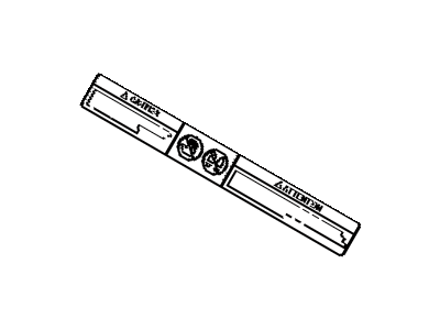 Toyota C6112-D1190 Label, Safety Information