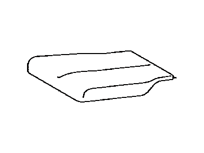 Toyota 79011-08190-E0 No.1 Seat Cushion Cover Sub-Assembly