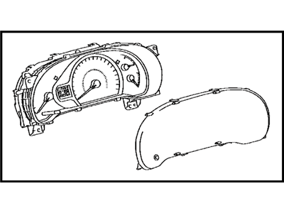Toyota Sienna Speedometer - 83800-08610