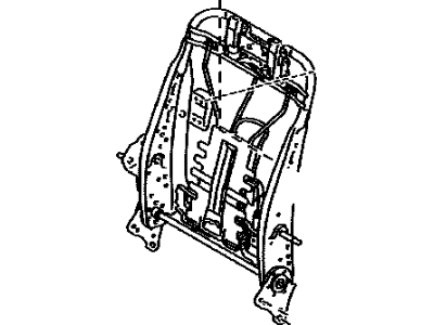 Toyota 71640-08010 Spring Assembly, Front Seat
