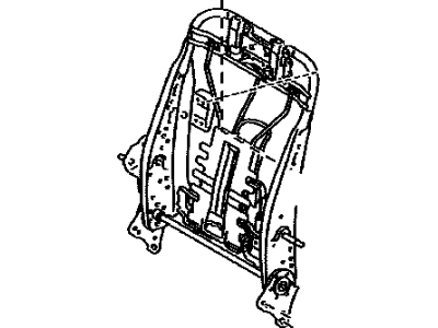 Toyota 71640-08030 Spring Assembly, Front Seat