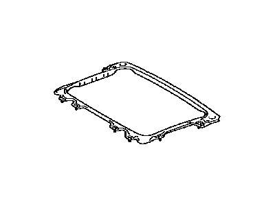 Toyota 63104-08020 Reinforcement Sub-Assembly