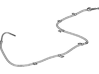 Toyota 46410-08020 Cable Assembly, Parking