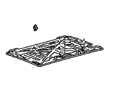 Toyota 86117-08020 Bracket, Multi-DISPL