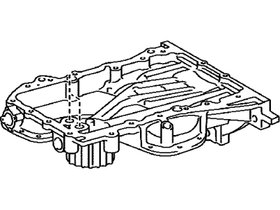 2019 Toyota Camry Oil Pan - 12111-0P070