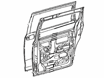 Toyota 67003-08140 Panel Sub-Assembly, SLID