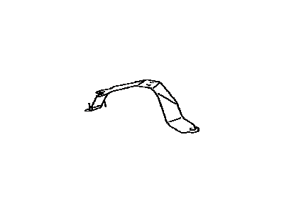 Toyota 23292-0P010 Protector, Fuel Hose